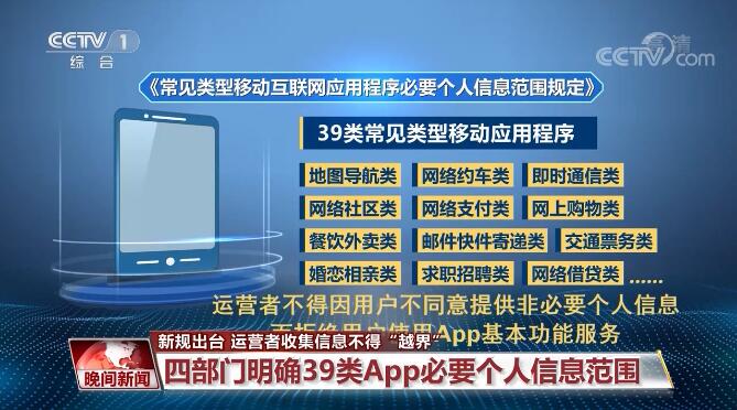 新规来了！App收集个人信息不能再“出圈” 个人互联网服务迎来紧箍咒